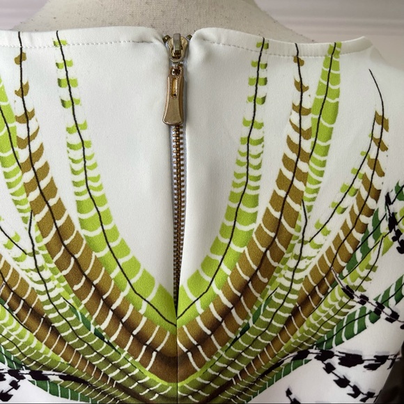 La Pateau dress size large bodycon sheath jungle - Picture 6 of 12